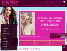 Tablet Screenshot of jennys.ie