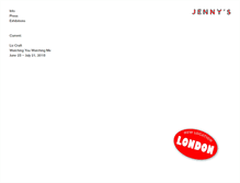 Tablet Screenshot of jennys.us